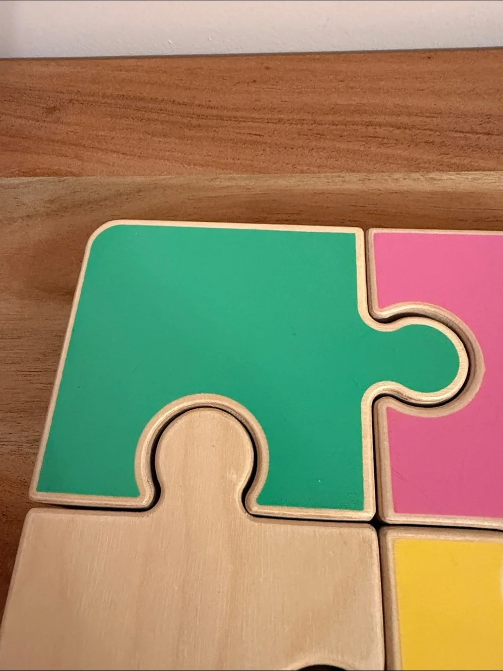 Lovevery chunky Color Block jigsaw Puzzle companion kit 22 months